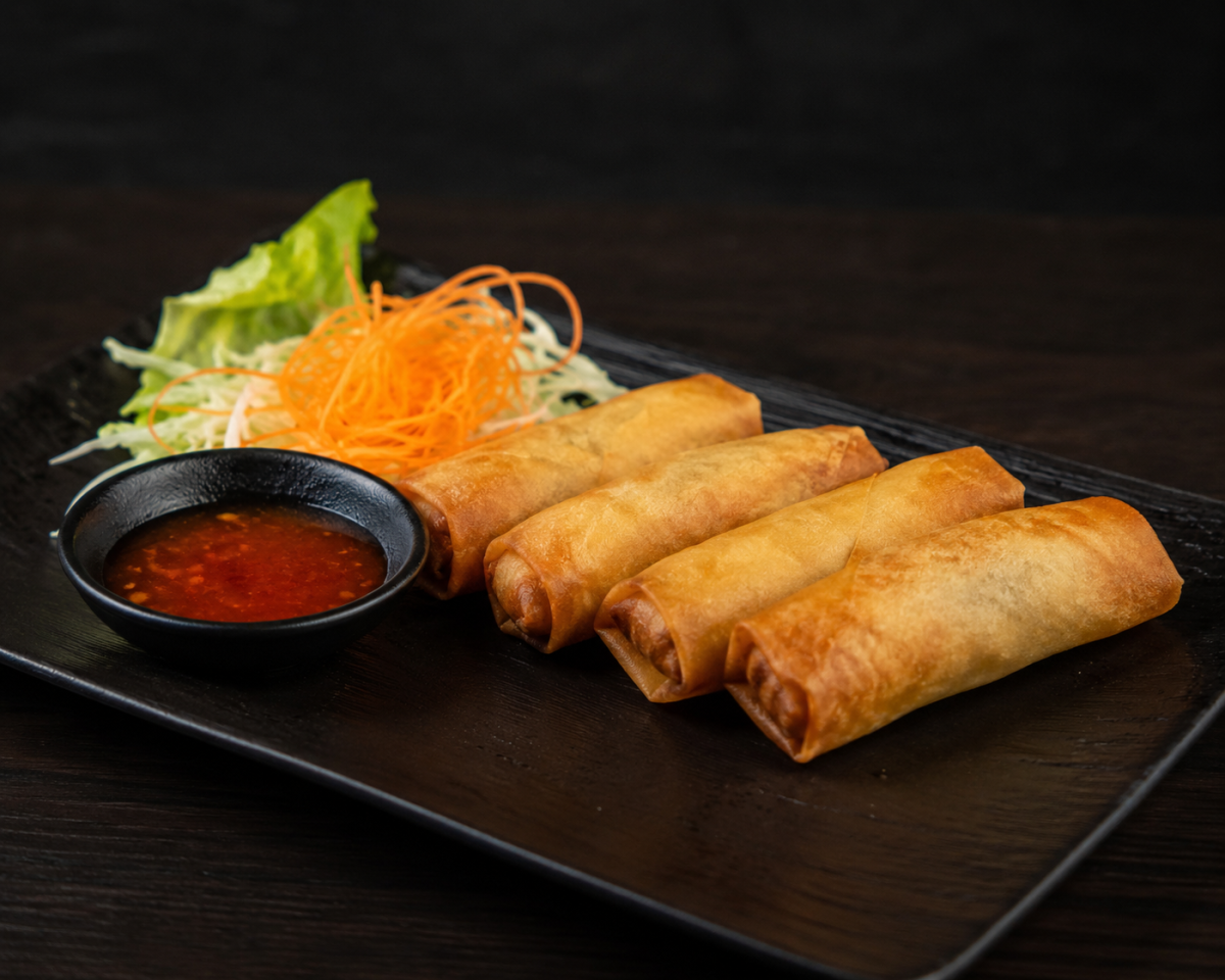Vegetarische loempia’s (4)